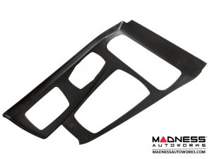 BMW F10 LCI/ F11 LCI/ F18 LCI Center Trim Cover by Feroce - Carbon Fiber BMW F10 LCI/ F11 LCI/ F18 LCI Center Trim Cover by Feroce - Carbon Fiber
